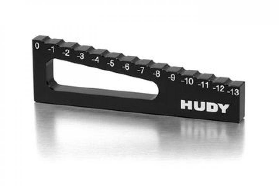 Hudy Chassis Droop Gauge 0-13mm for 1/8 Off-Road 107717