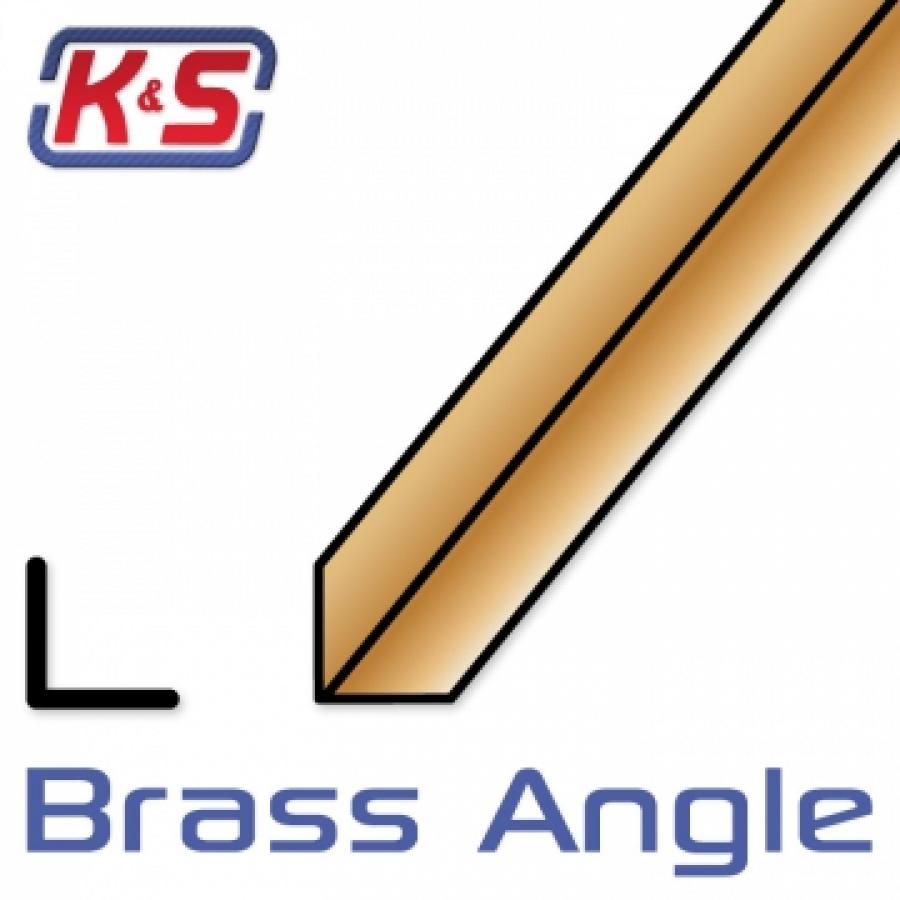 Brass angle 4.76x305mm (3/16") (1pcs)
