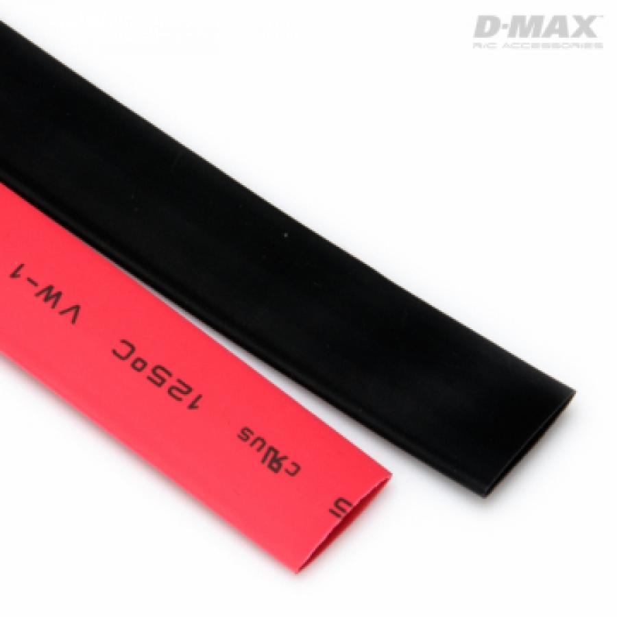 Heat Shrink Tube Red & Black D9/W14mm x 1m