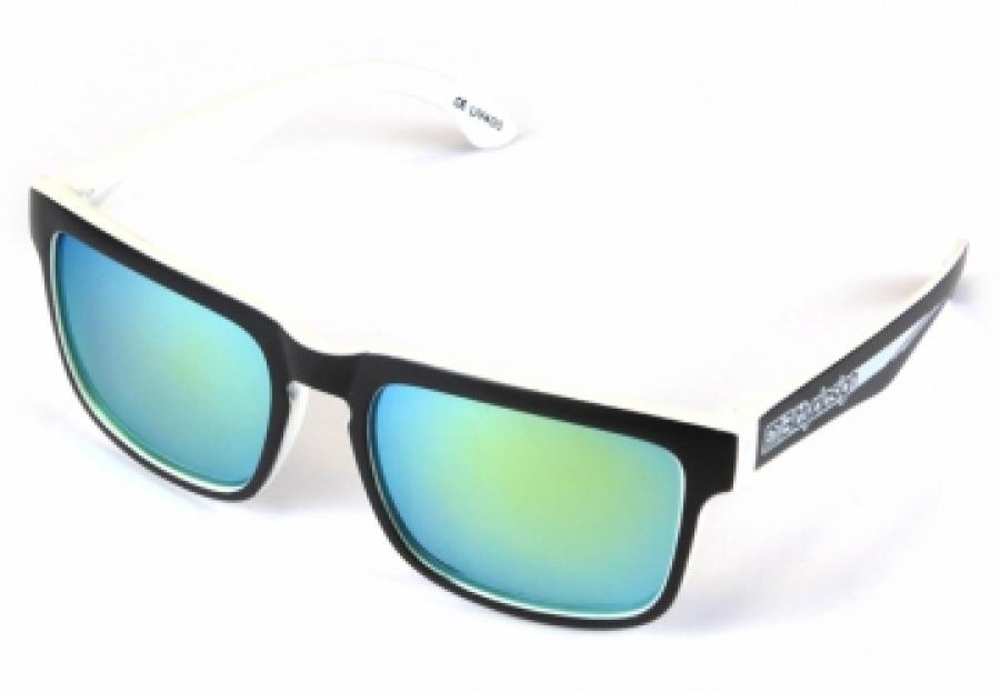 Claymore Collection, White 'Race' Sunglasses