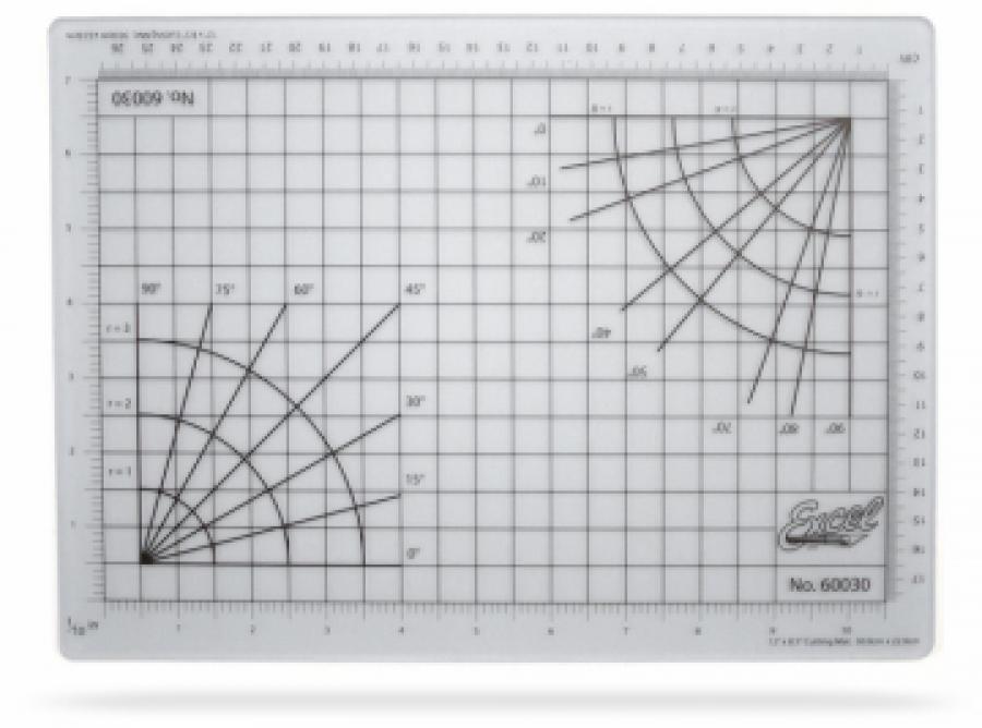 Self-Healing Cutting Mat 216x305mm (Transparent)