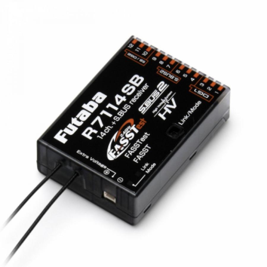 Receiver R7114SB 14K HV S.BUS2 FAASTest High Gain Antenna