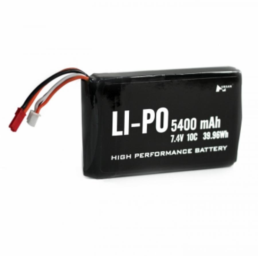 Transmitter Battery Li-Po 2S 7,4V 5400mAh, H109