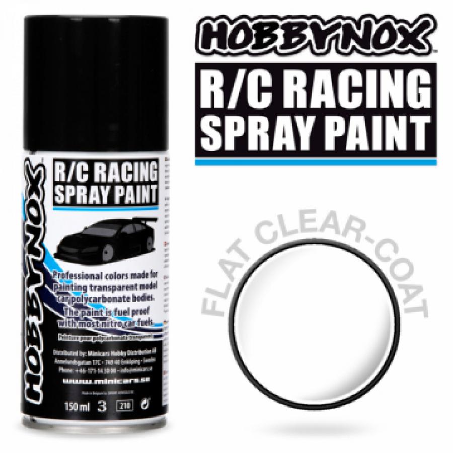 Flat Clear Coat R/C Car Spray 150ml