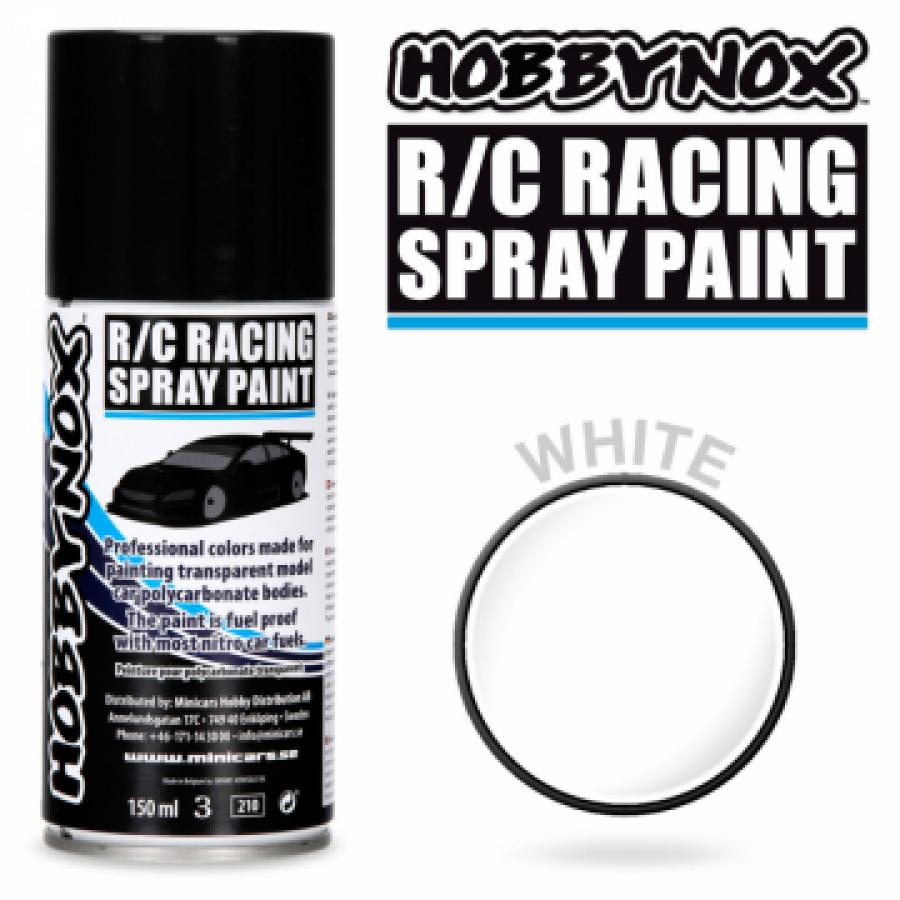 White R/C Racing Car Spray Paint 150 ml