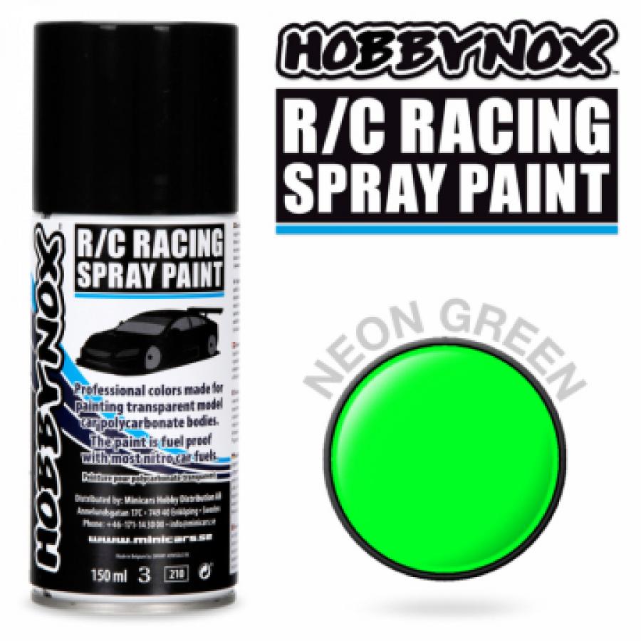 Neon Green R/C Racing Car Spray Paint 150 ml