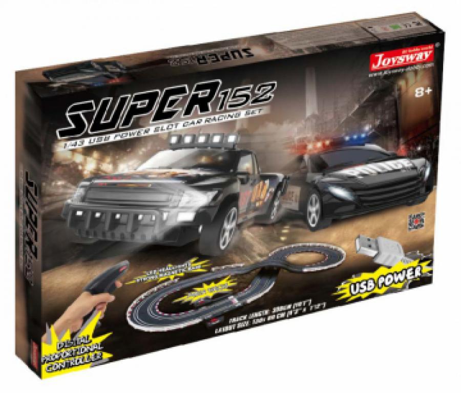 Slot Racing Track 152 Scale 1/43 USB 308cm