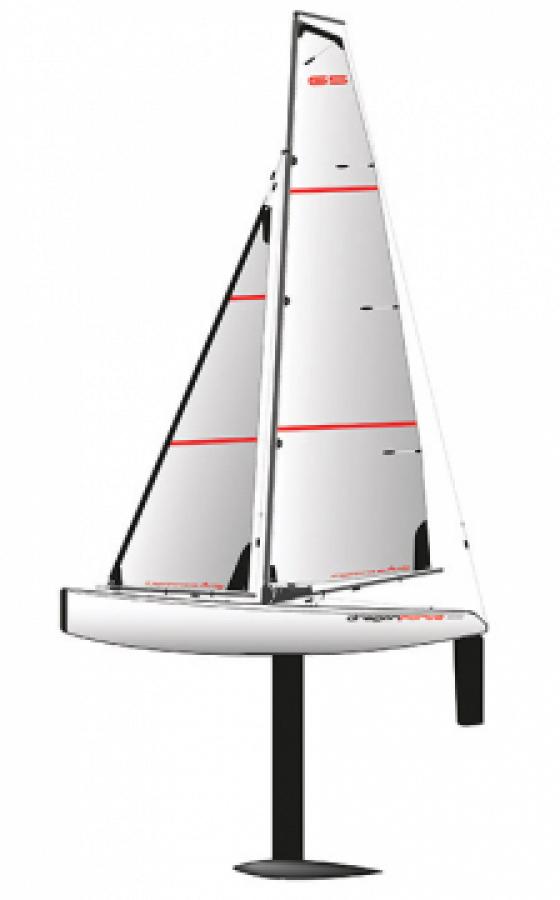 Dragon Force 65 V7 Sailboat PNP with new winch servo