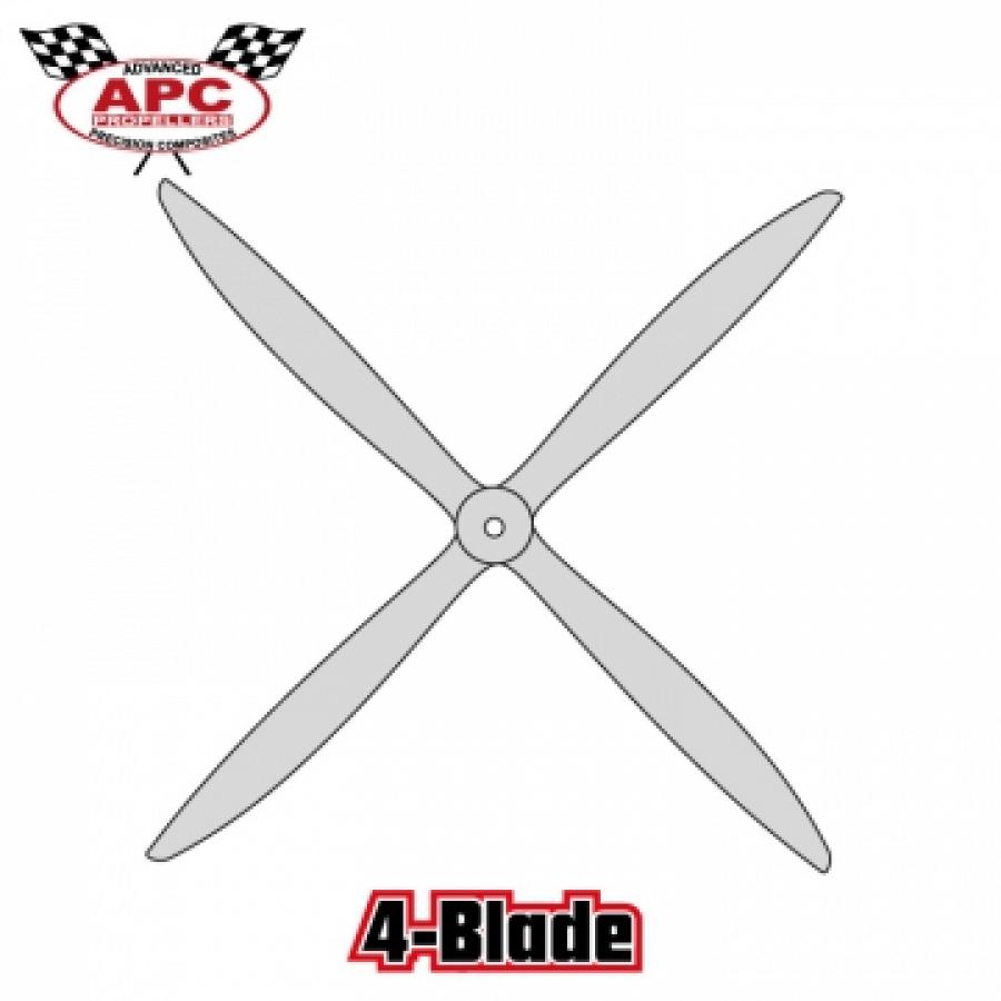 Propeller 15.5x12-4 4-blade