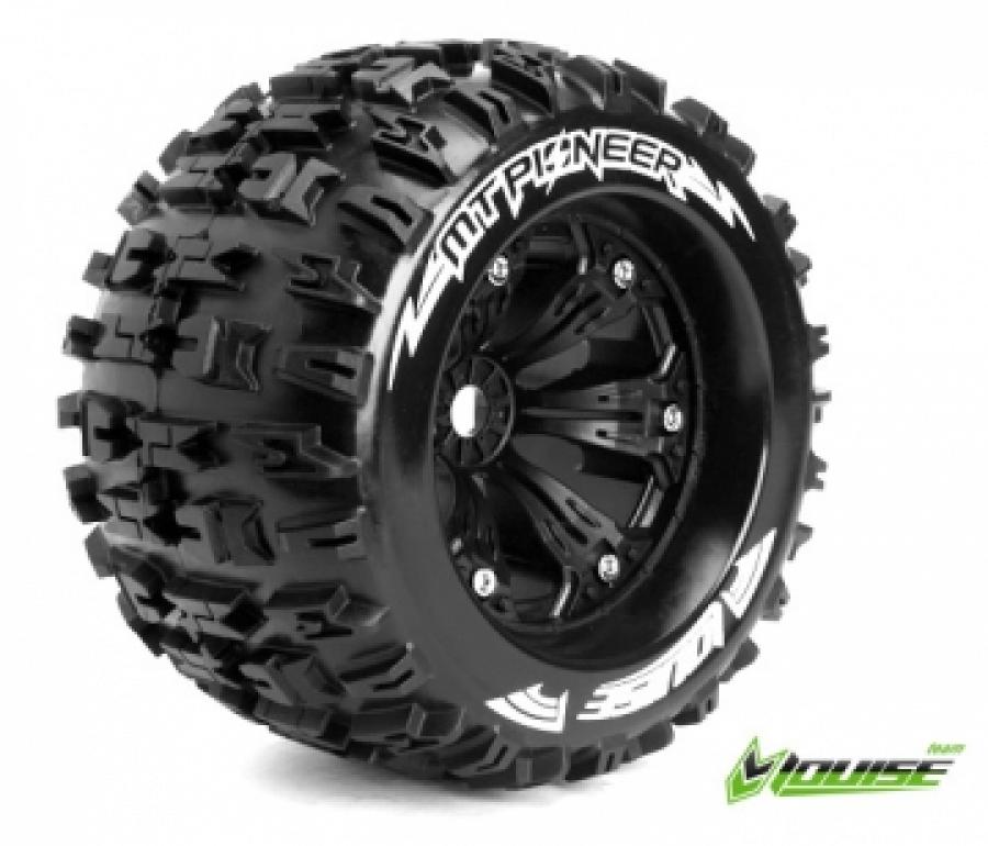 Tire & Wheel MT-PIONEER 3,8" Black 0-Offset (2)