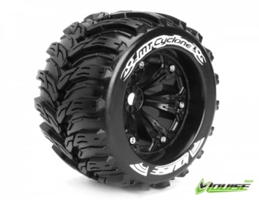 Tire & Wheel MT-CYCLONE 3,8" Black 1/2-Offset (2)