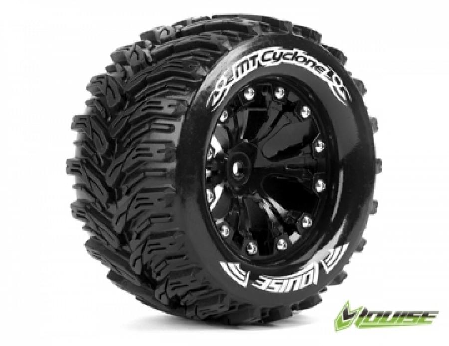 Tire & Wheel MT-CYCLONE 2,8" Black 0-Offset (2)