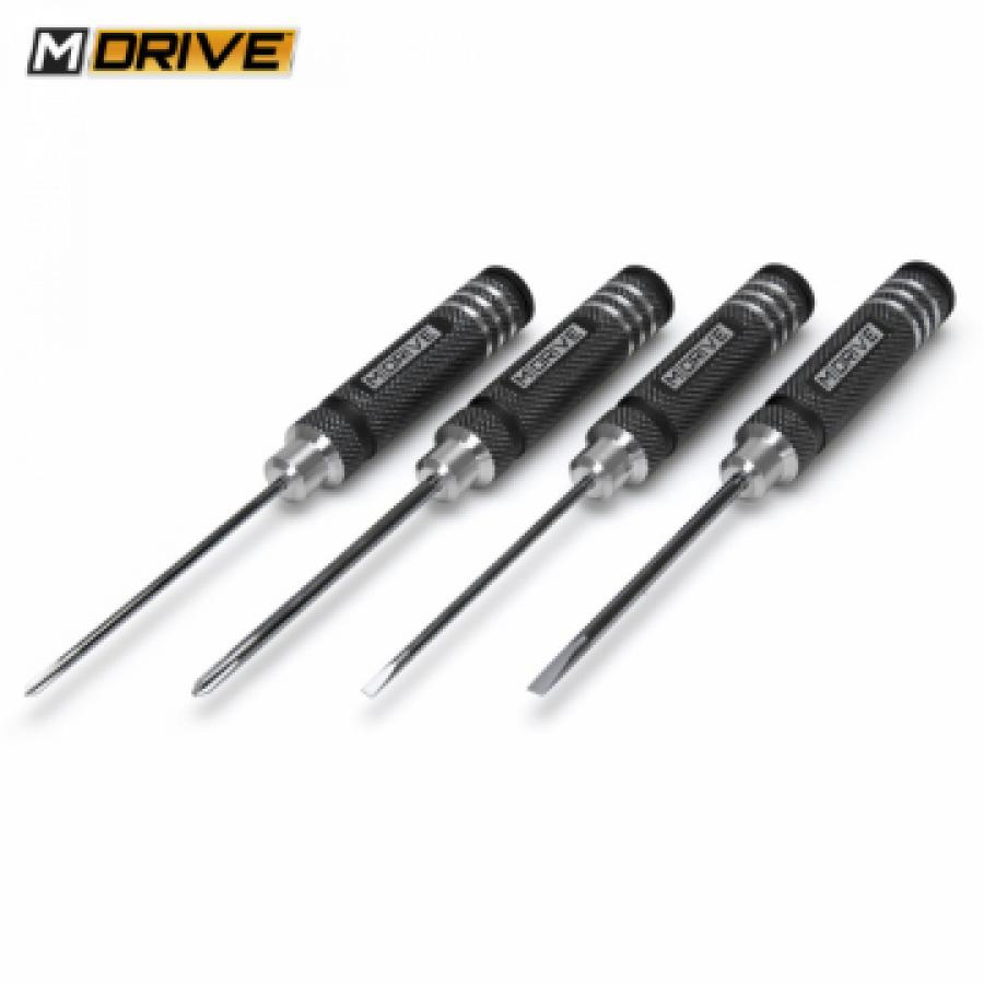 Screwdriver Flat & Cross Tool Set - 3 & 4mm