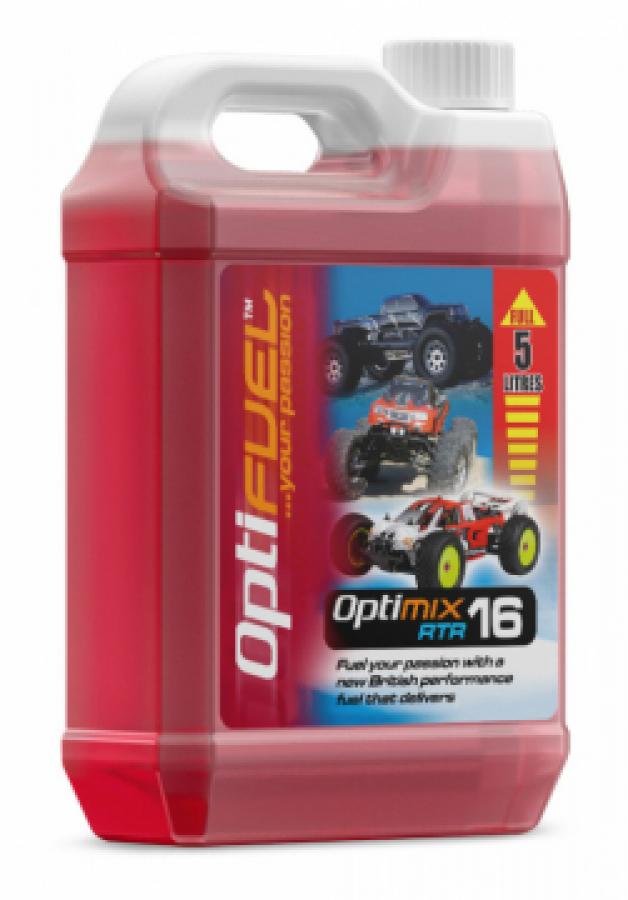 Polttoaine Optimix RTR Fuel 16% Nitro 15% Oil 5L