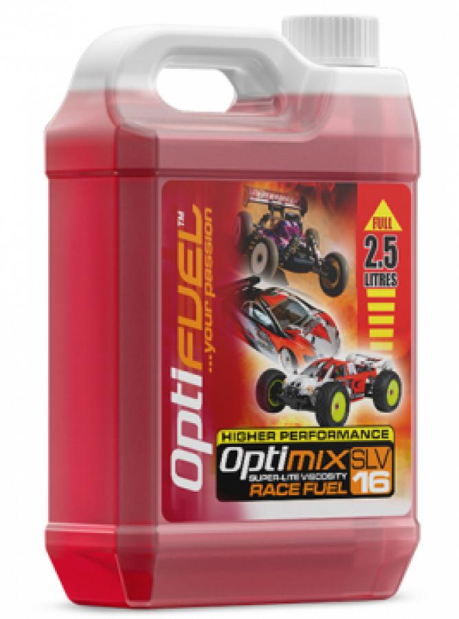 Polttoaine Optimix Race Fuel 16% Nitro 2,5 liter