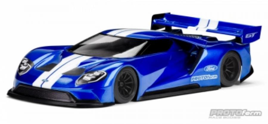 Ford GT Clear Body for 200mm Pan Car
