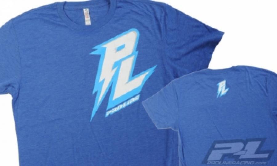 Pro-Line Bolt Blue T-Shirt Large (L)