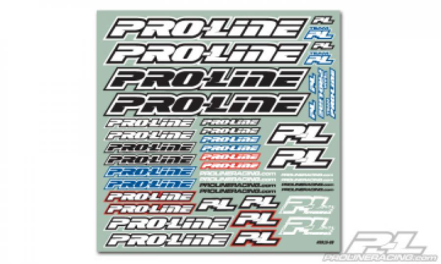 Pro-Line Team Decal sheet