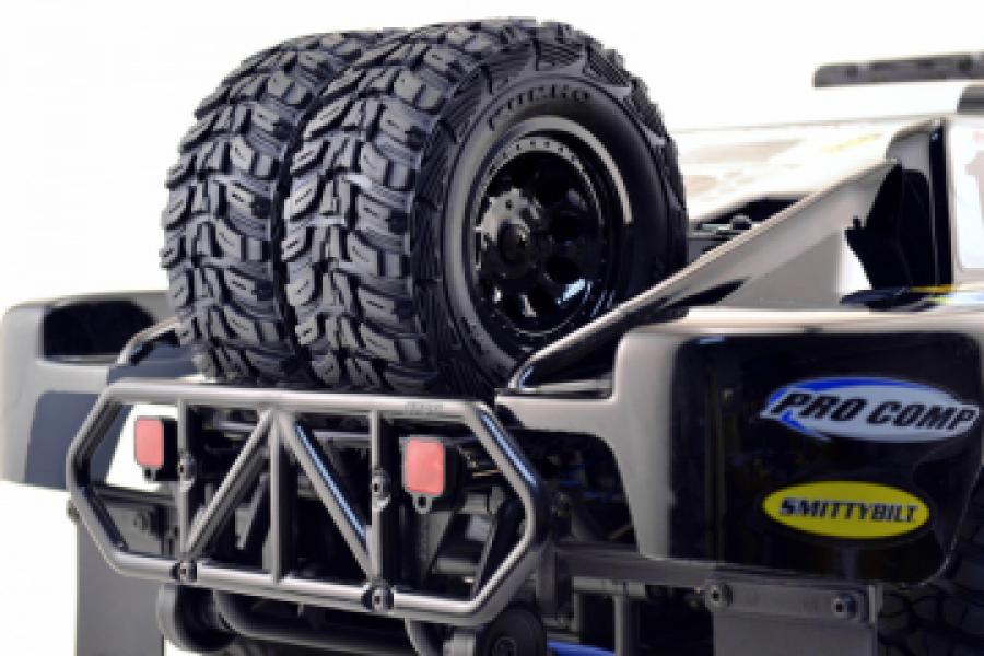 Dual Tire Spare Tire Carrier Slash