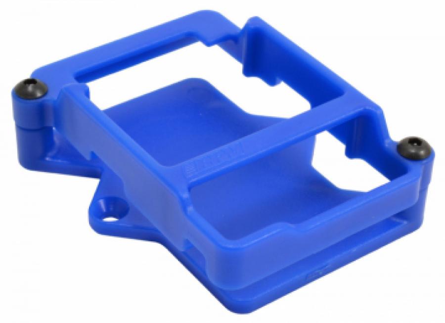 Blue Traxxas XL-5 & XL-10 ESC Cage - fits the Stampede 4x4,