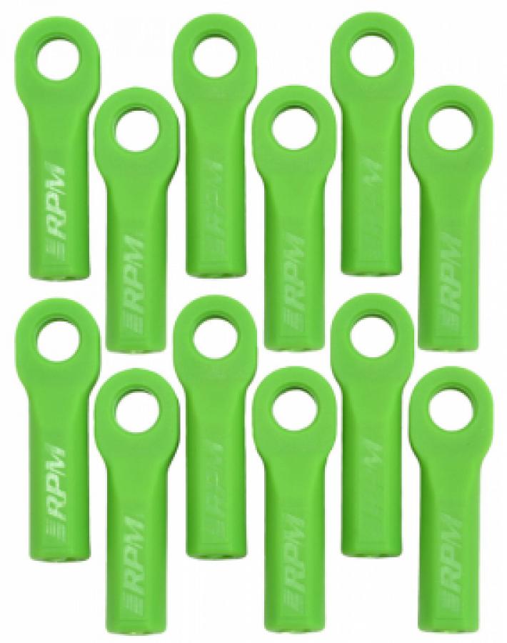 Long Rod Ends - Green - For Traxxas