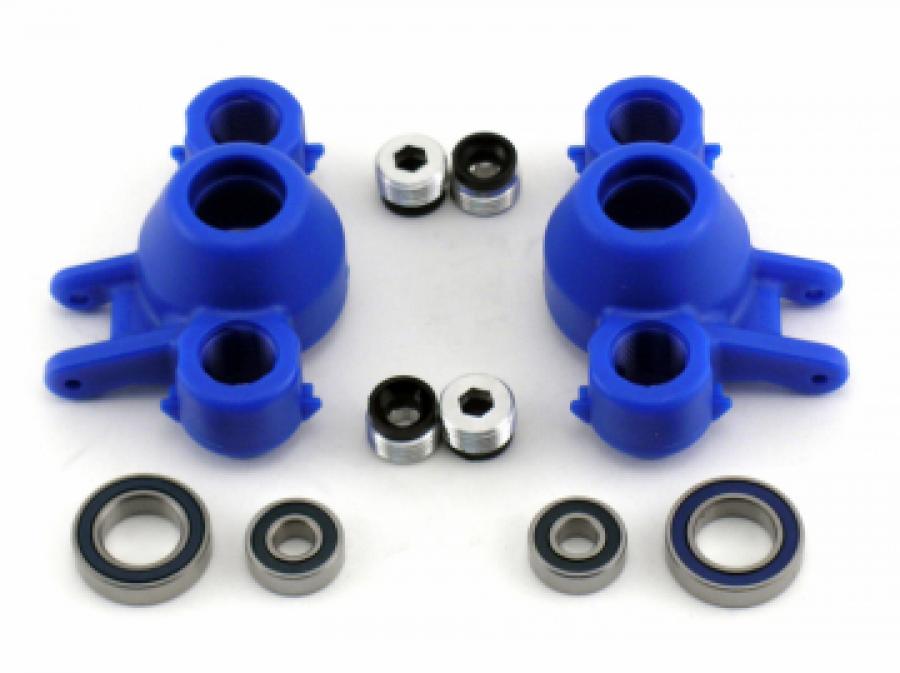 Revo & T/E-Maxx 2.5R & 3.3 Steering Knuckles - Blue