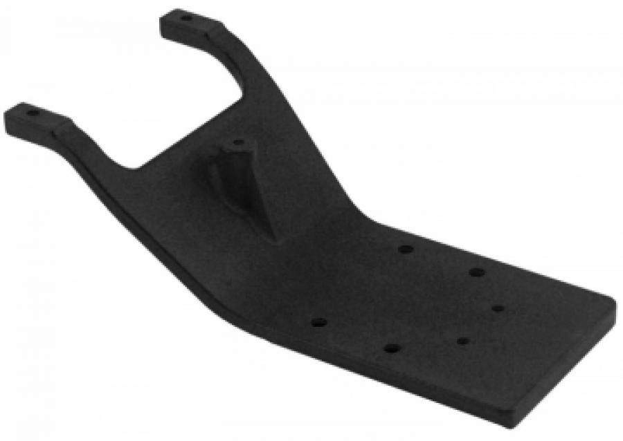 Slash 2wd Rear Skid Plate - Black