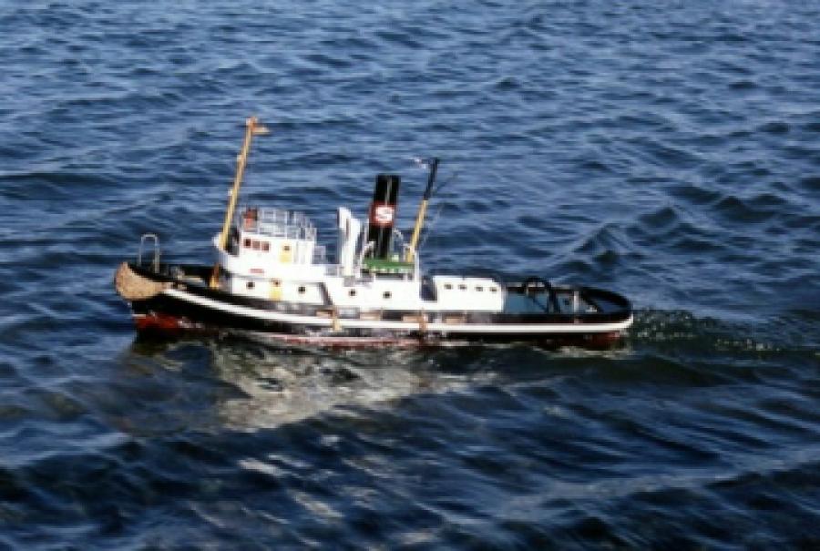 Saito Hercules Tug Boat 90cm w/ Steam Engine