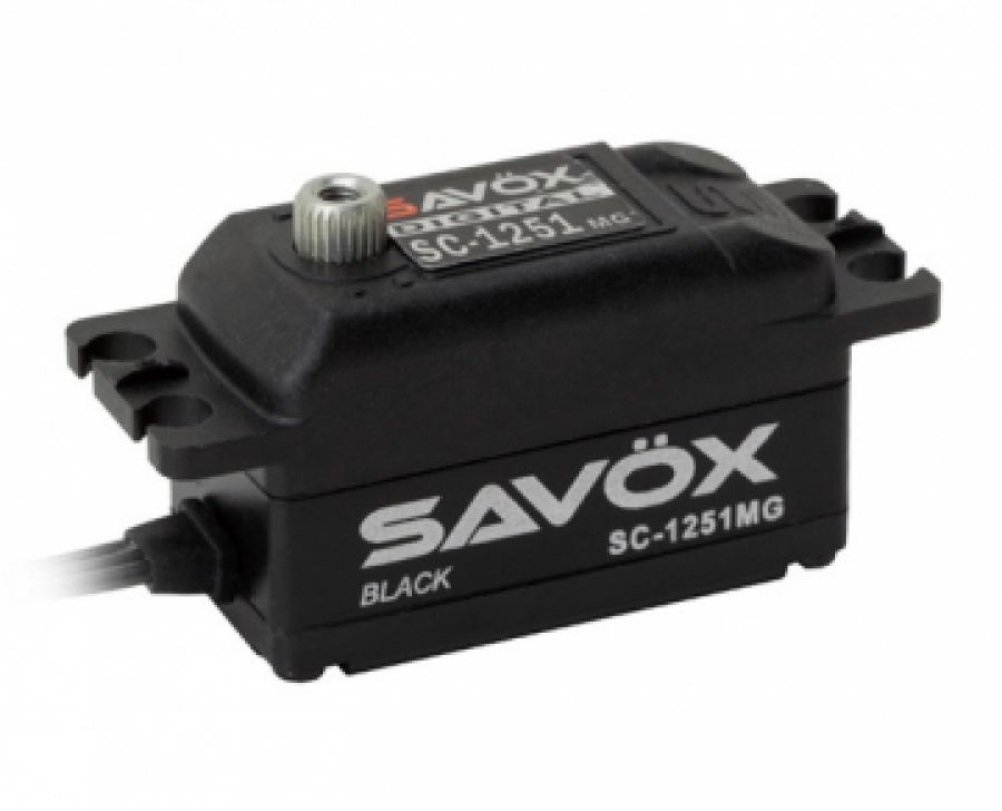 Servo SC-1251MG  9Kg 0,09s Coreless Black Edition Low