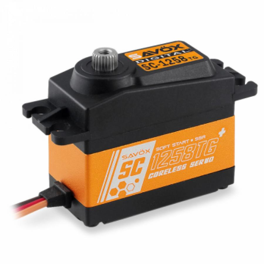 Servo SC-1258TG  12Kg 0,08s Alu Coreless Titanium Gear