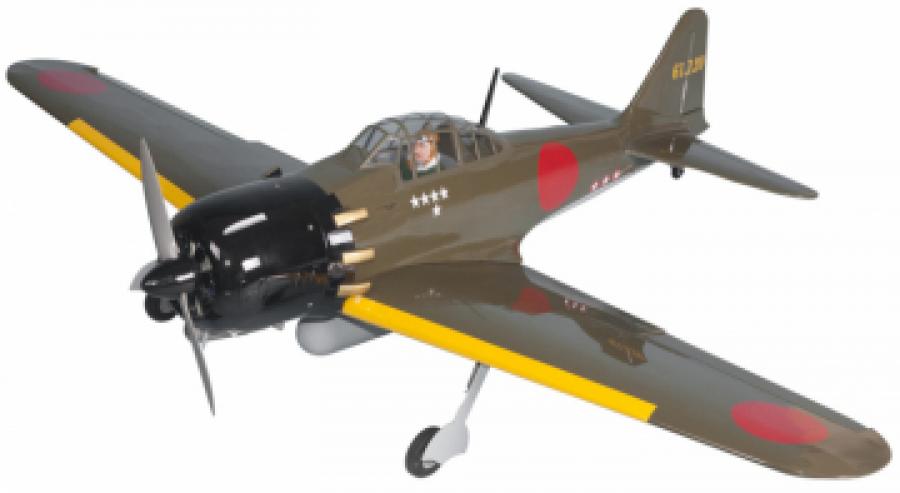 A6M2 Zero 75-91 ARF Including Retracts