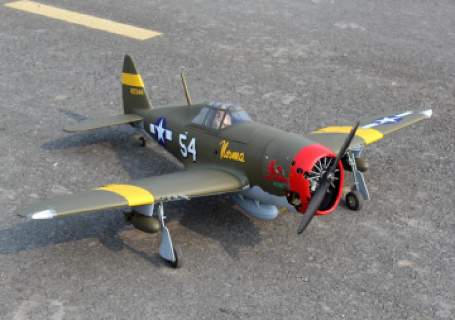 P-47D Little Bunny MKII 8-10cc Gas ARF