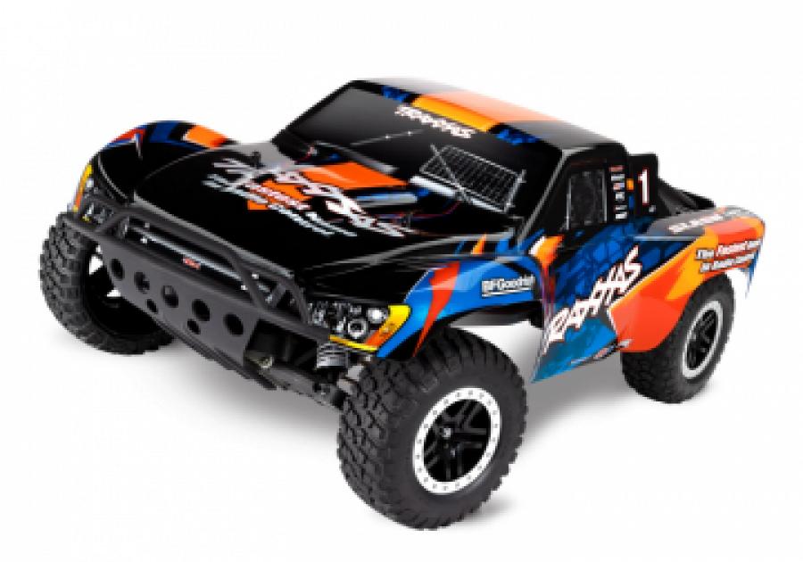 Traxxas Slash VXL 2WD 1/10 272R RTR TQi TSM Orange ilman akkua ja laturia TRX58076-74-ORNG