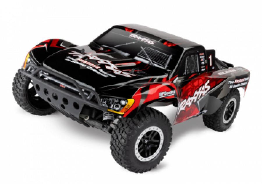 Traxxas Slash VXL 2WD 1/10 272R RTR TQi TSM Red ilman akkua ja laturia TRX58076-74-RED