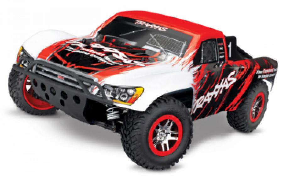 Traxxas Slash 4x4 VXL RTR TQi TSM Red - w/o Battery & Charger TRX68086-4-RED