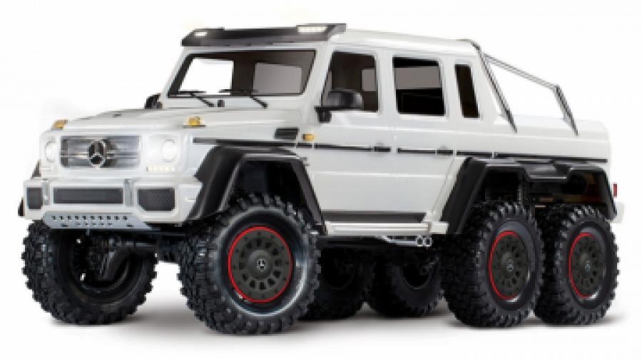 Traxxas TRX-6 Mercedes-Benz G63 AMG 6X6 TQi 2.4G RTR White TRX88096-4-WHT