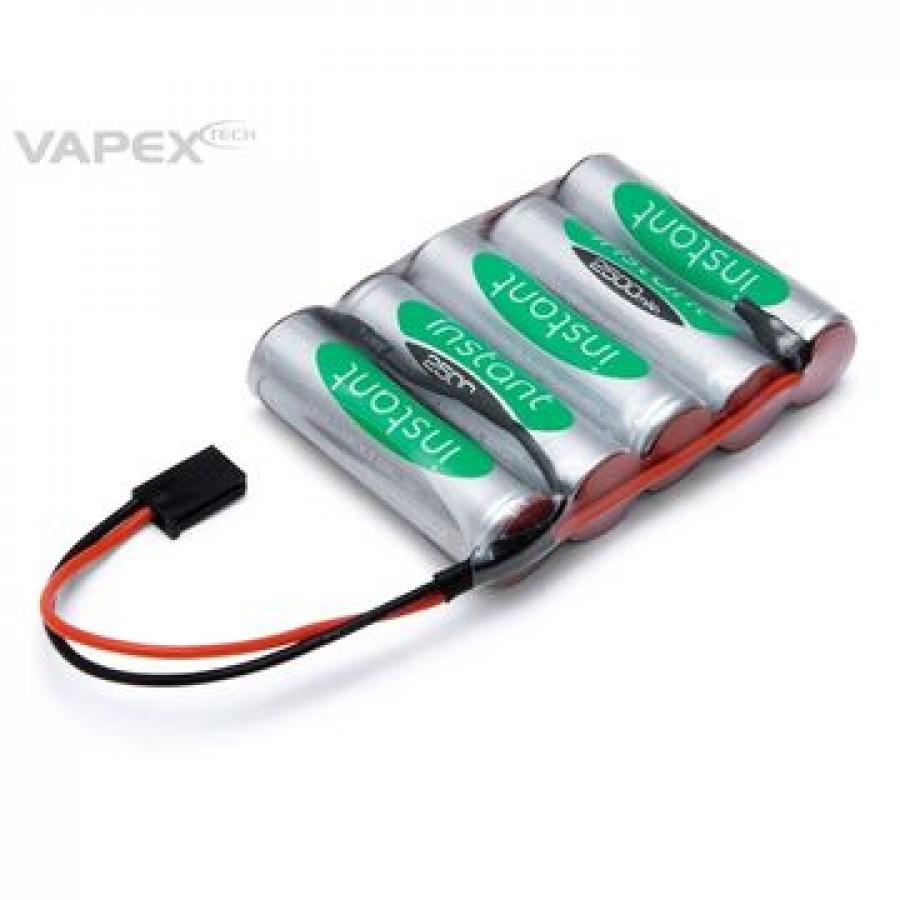 Vastaanotin Akku NiMH 6,0V 2500mAh Flat