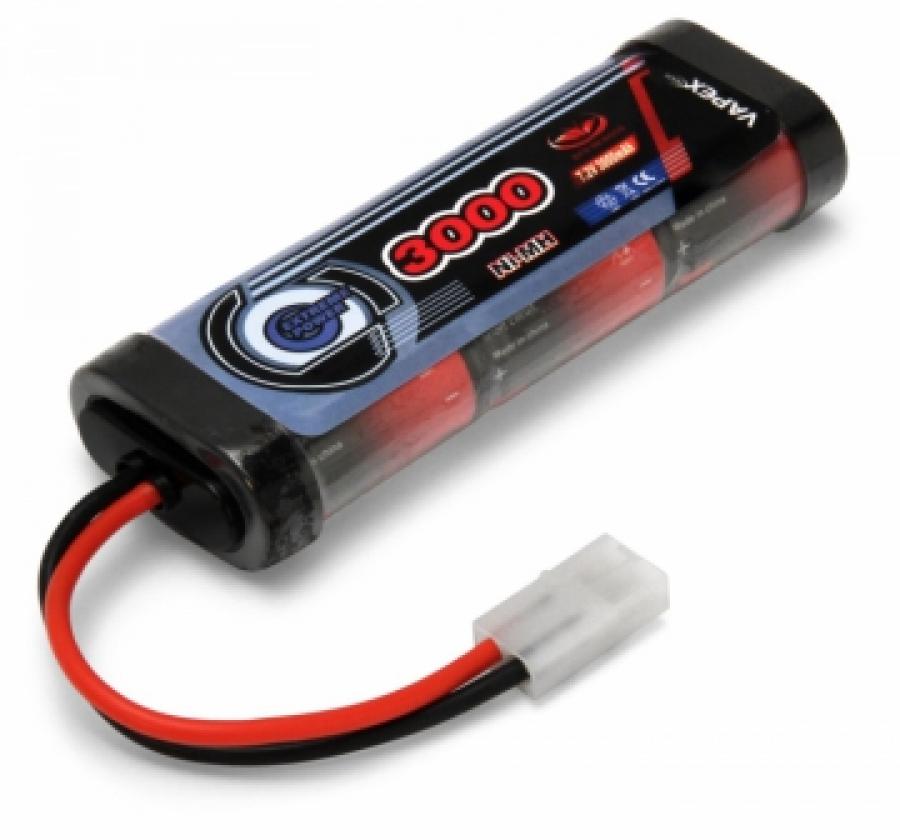 NiMH Battery 7,2V 3000mAh Tamiya connector