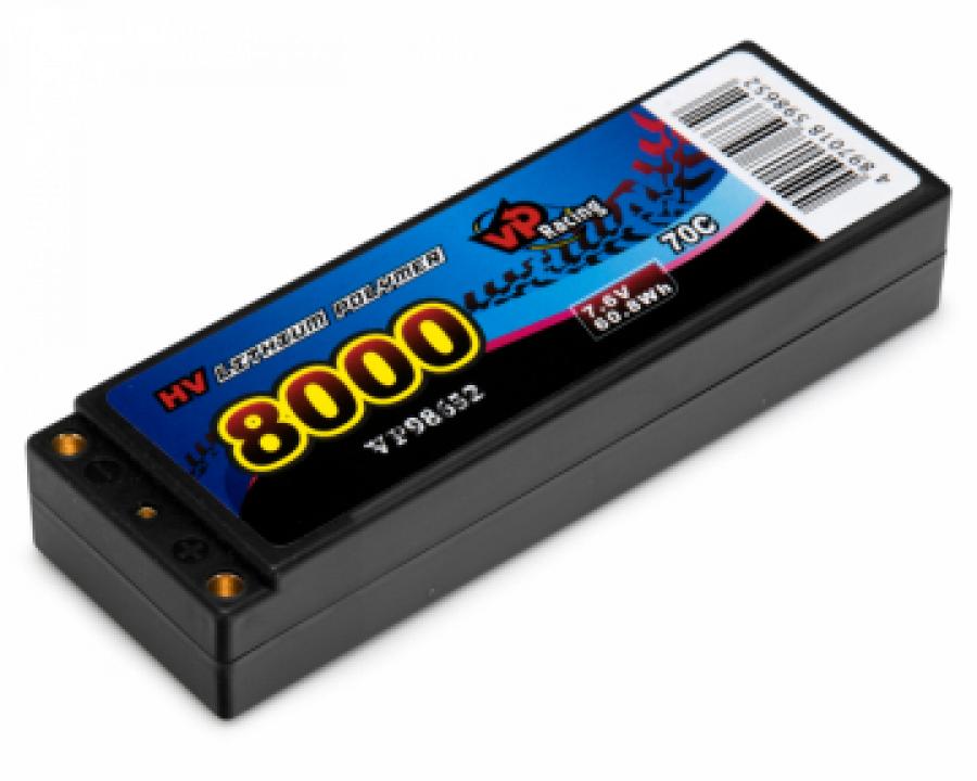 Li-Po Akku 2S 7,6V 8000mAh 70C HV EFRA2019