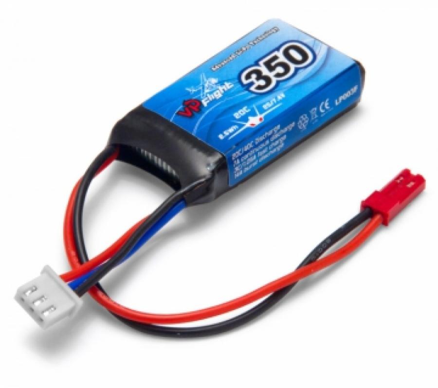 Li-Po Akku 2S 7,4V  350mAh 20C JST-RCY (BEC)