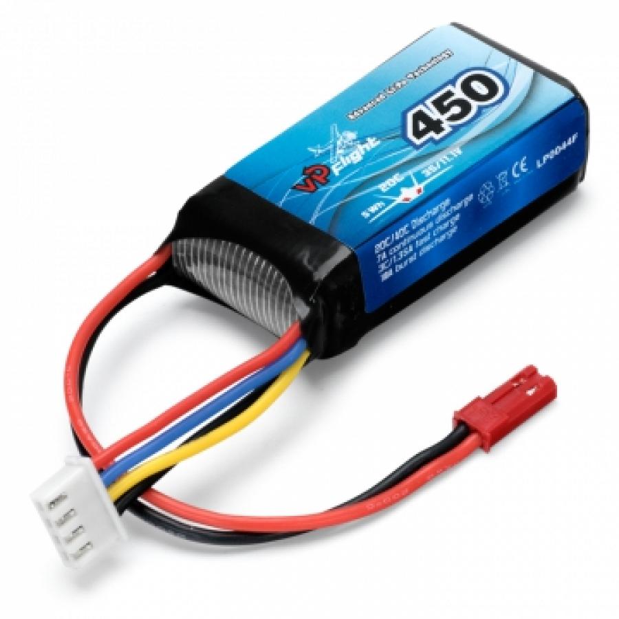 Li-Po Battery 3S 11,1V  450mAh 20C BEC-Connector