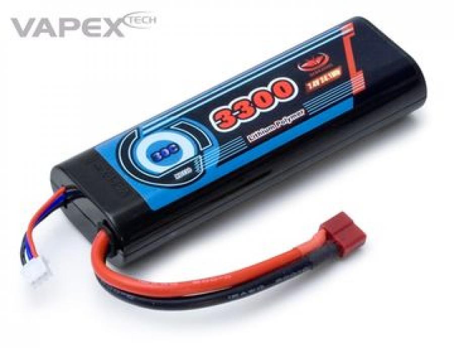 Li-Po Akku 2S 7,4V 3300mAh 30C T-liitin