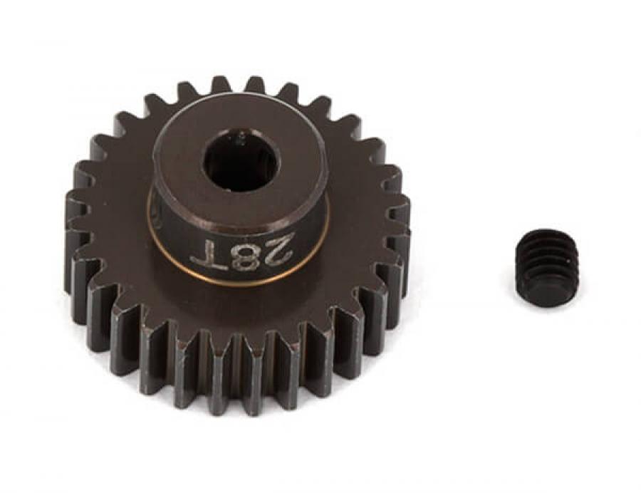 Associated Factory Team Alum. Pinion Gear 28T 48Dp 1/8"Shaft