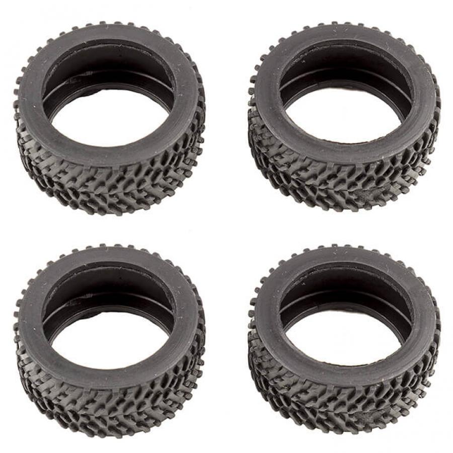 TEAM ASSOCIATED NANO SPORT PIN TYRES BLACK (4)