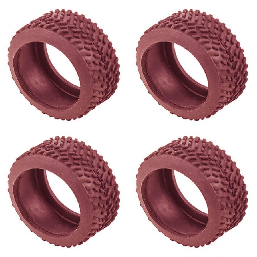 Team Associated Nano Sport Pin Tyres Red (4)