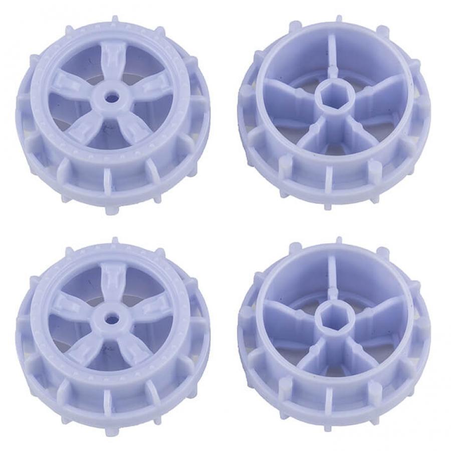 Team Associated Nano Sport Wheels White (4)