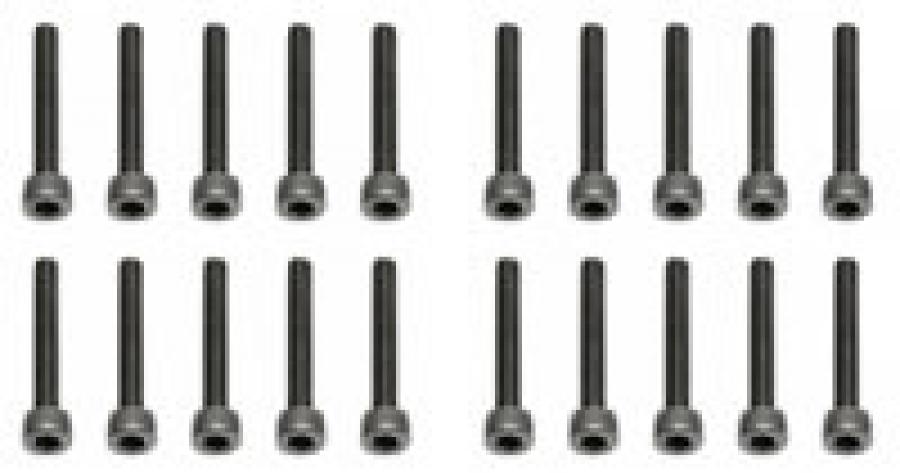 Team Associated M3 X 20 Socket Head Hex Screws (10)