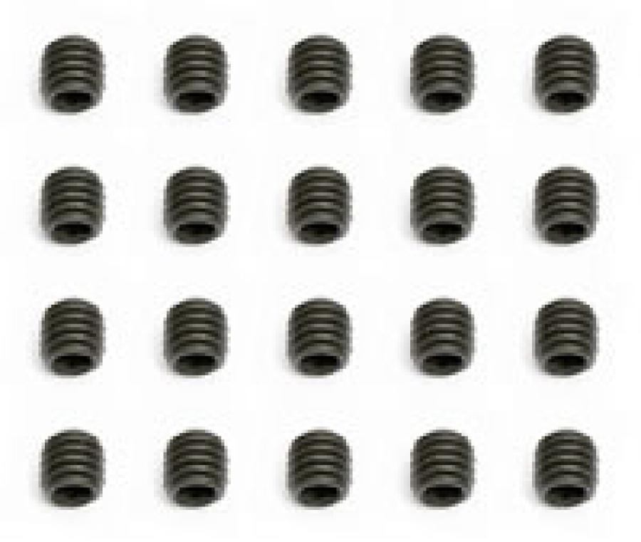 Team Associated M3 X 3 Set Screws (10)