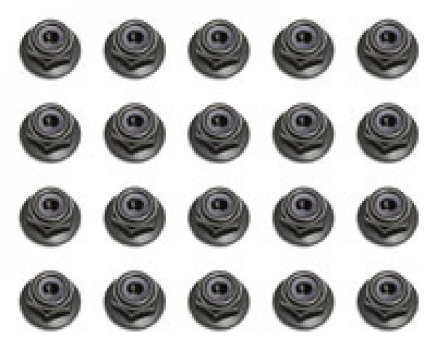 Team Associated M3 Flanged Locknuts