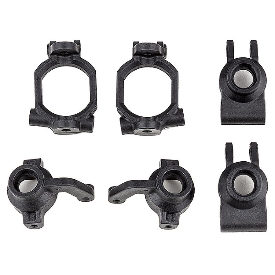 Team Associated Rival Mt10 Caster And Steering Block Set